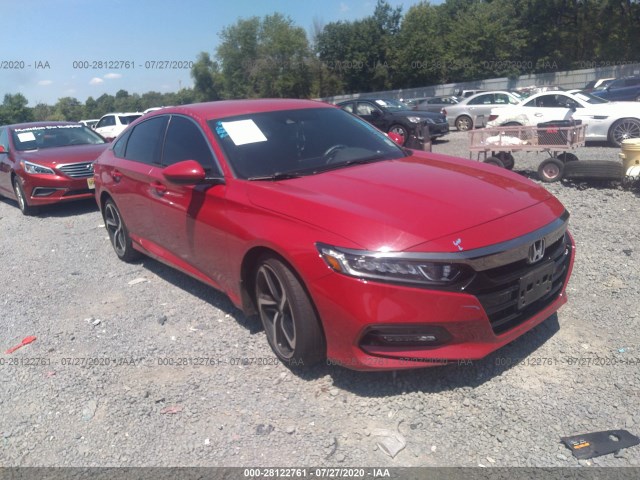 HONDA ACCORD SEDAN 2018 1hgcv1f30ja261275