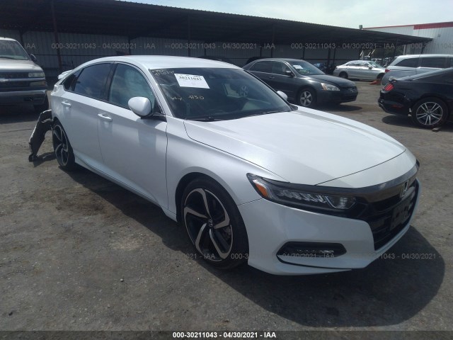 HONDA ACCORD SEDAN 2018 1hgcv1f30ja267240