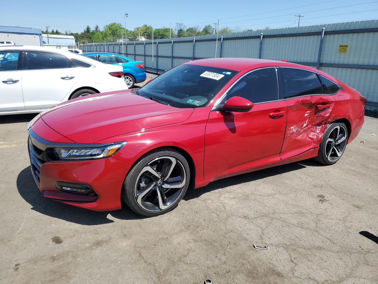 HONDA ACCORD 2019 1hgcv1f30ka073843