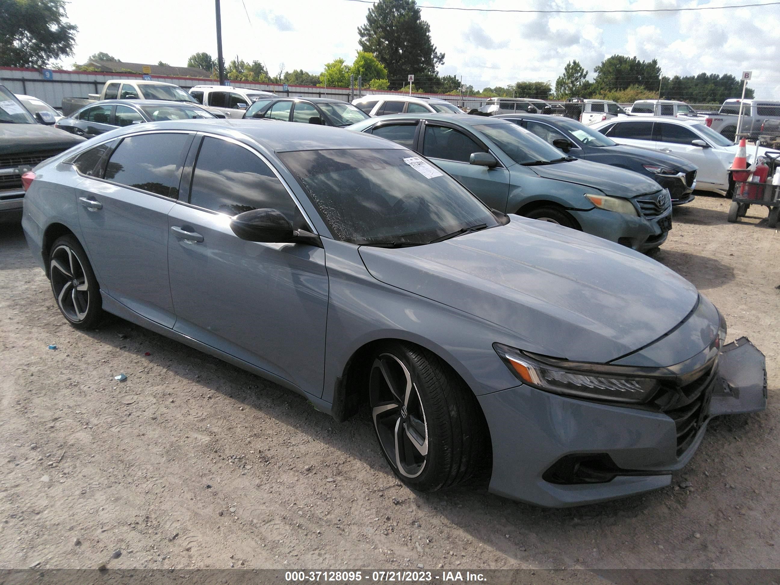 HONDA ACCORD 2021 1hgcv1f30ma047925