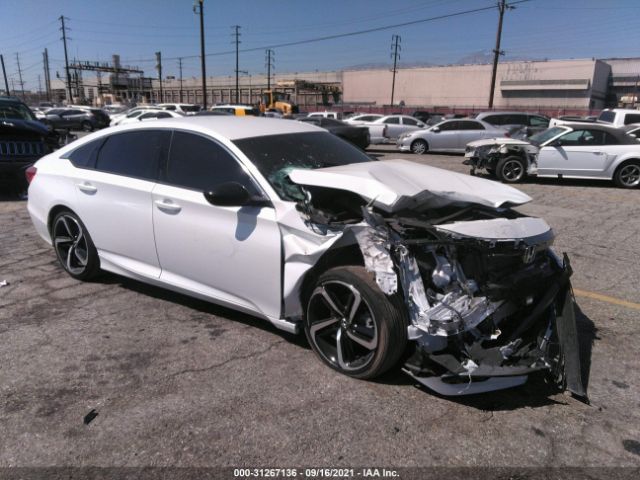 HONDA ACCORD SEDAN 2021 1hgcv1f30ma081234