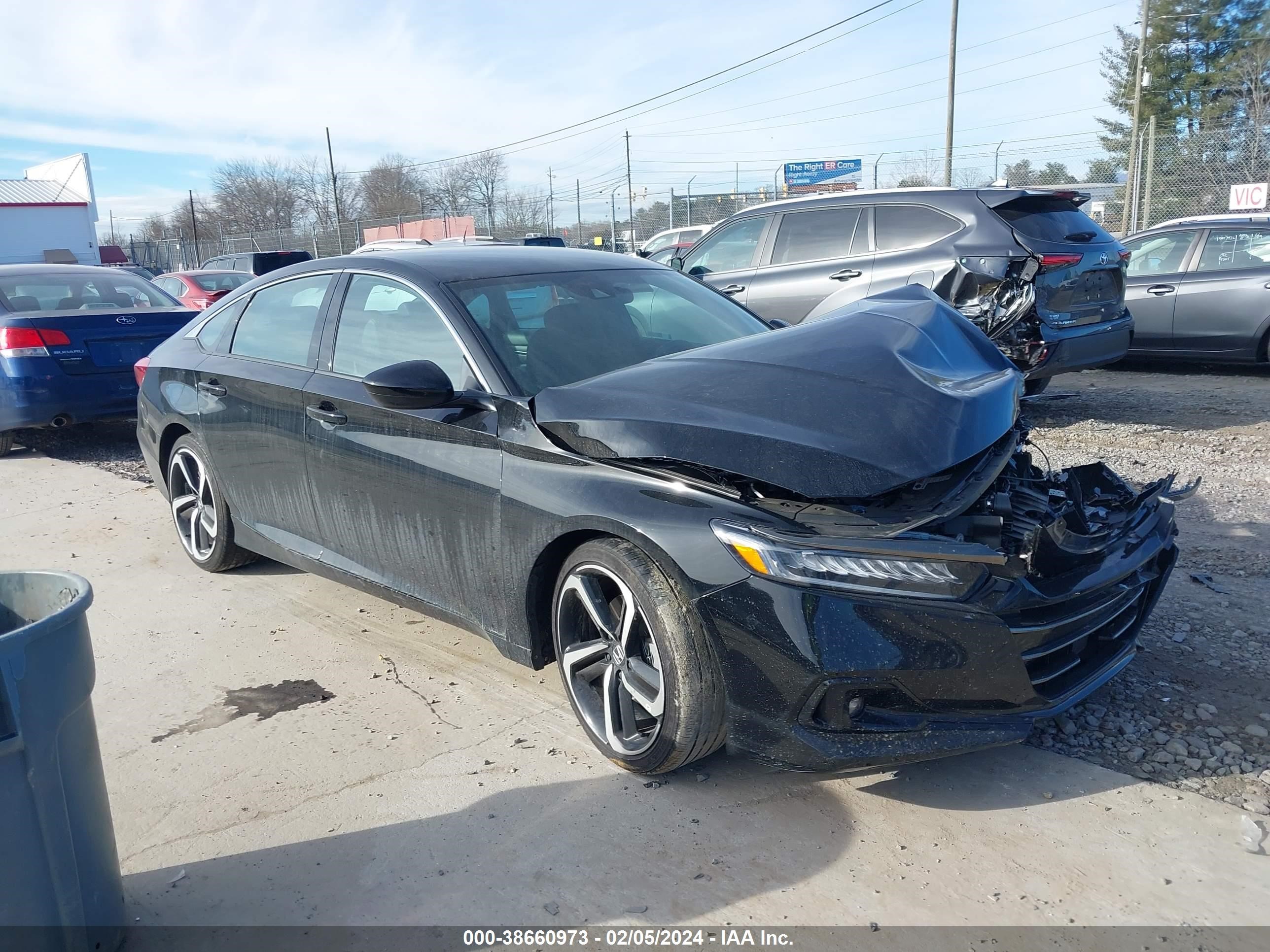 HONDA ACCORD 2022 1hgcv1f30na065228