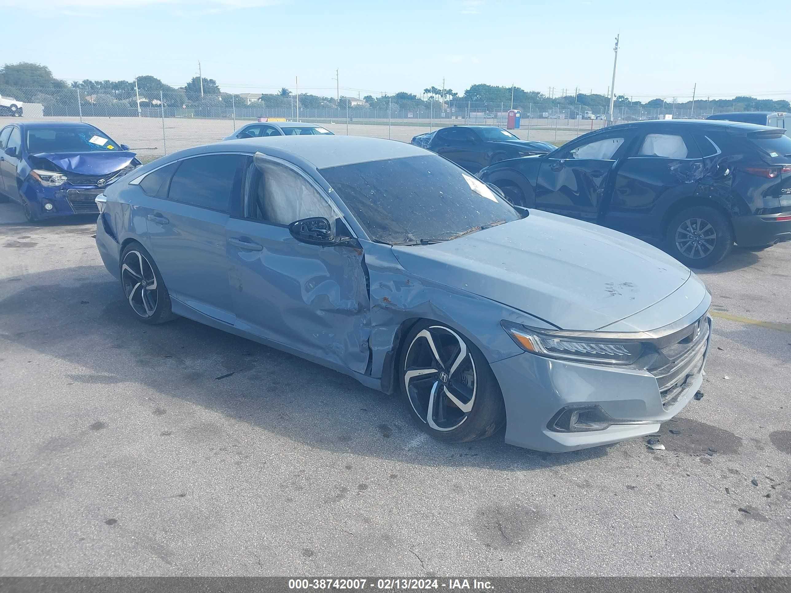 HONDA ACCORD 2022 1hgcv1f30na110670