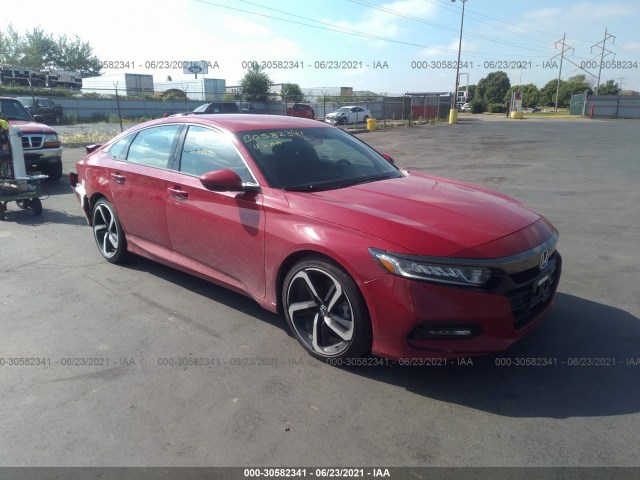 HONDA ACCORD SEDAN 2018 1hgcv1f31ja111210