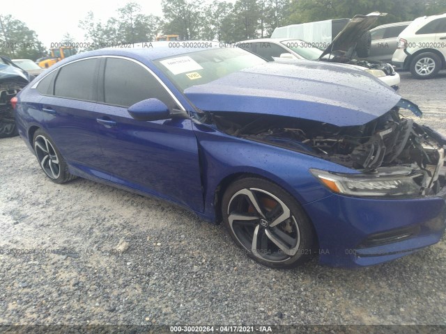 HONDA ACCORD SEDAN 2018 1hgcv1f31ja132137