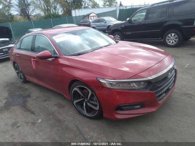 HONDA ACCORD SEDAN 2018 1hgcv1f31ja160763