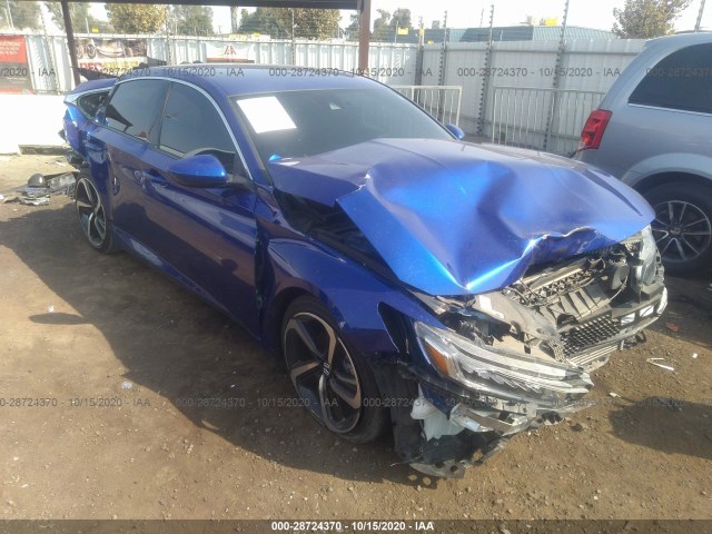 HONDA ACCORD SEDAN 2018 1hgcv1f31ja224655