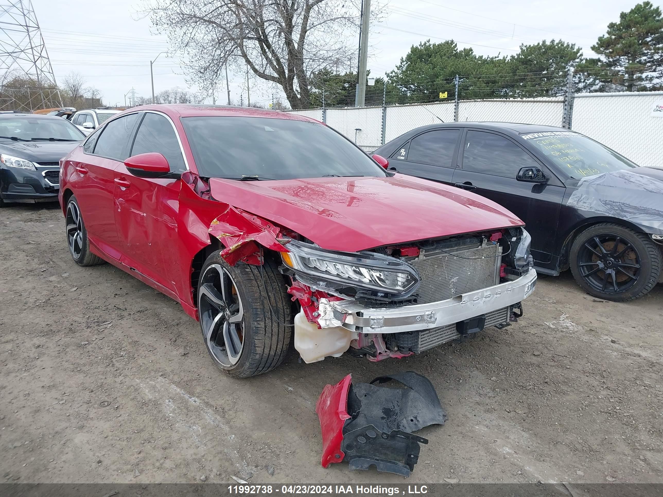 HONDA ACCORD 2019 1hgcv1f31ka803341