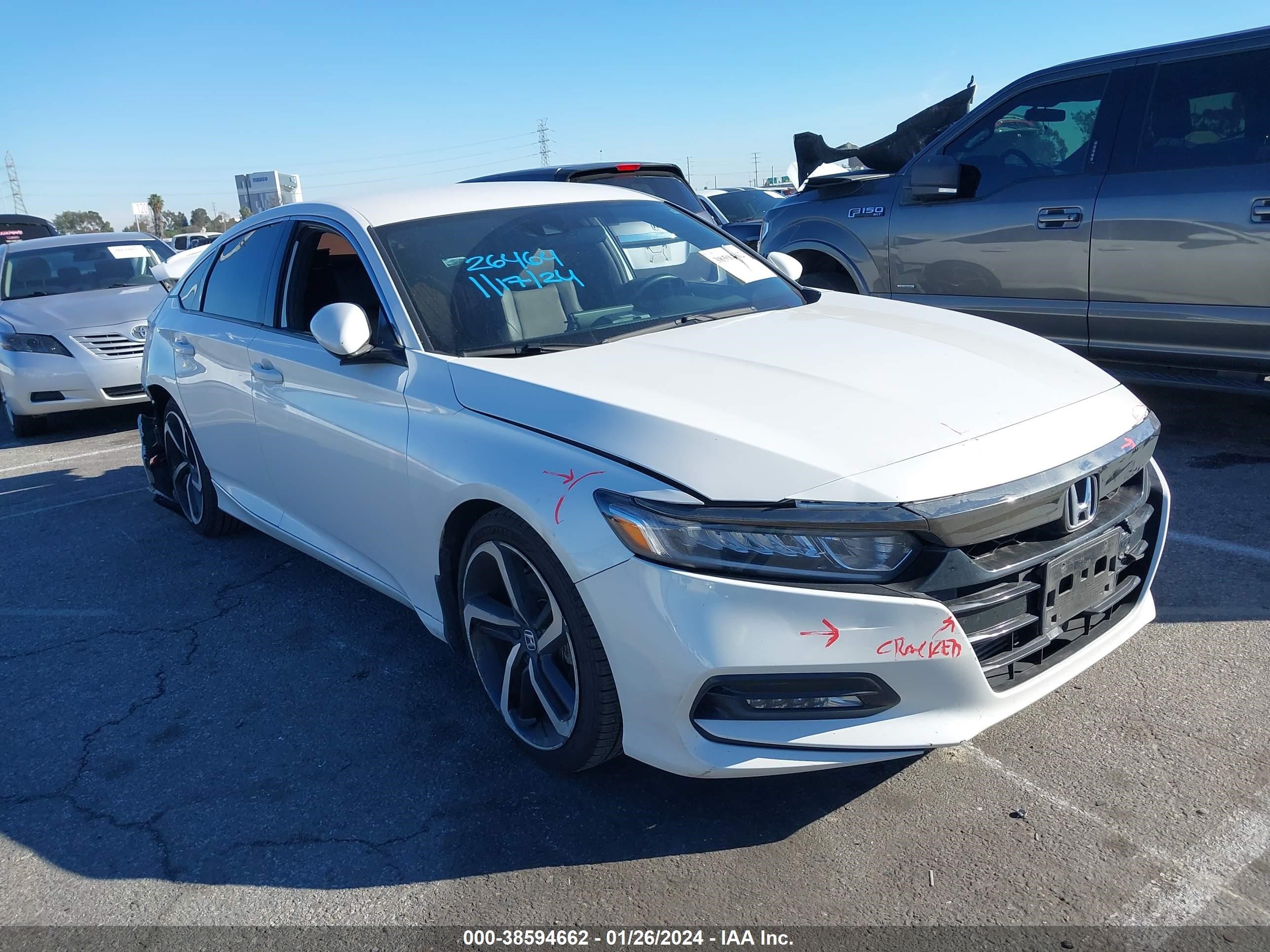 HONDA ACCORD 2020 1hgcv1f31la093178