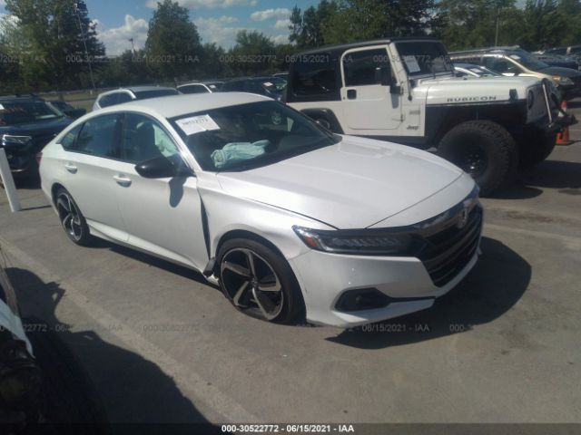 HONDA ACCORD SEDAN 2021 1hgcv1f31ma009359