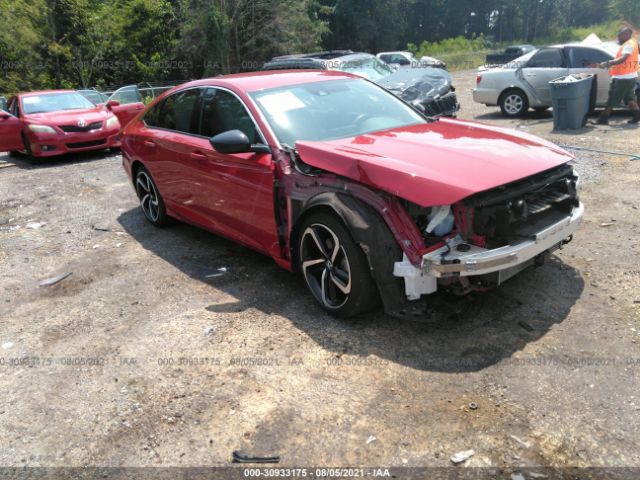 HONDA ACCORD SEDAN 2021 1hgcv1f31ma011113