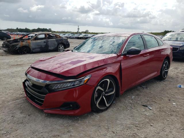 HONDA ACCORD 2021 1hgcv1f31ma044080