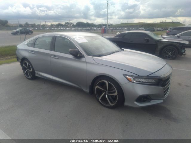 HONDA ACCORD SEDAN 2021 1hgcv1f31ma045018