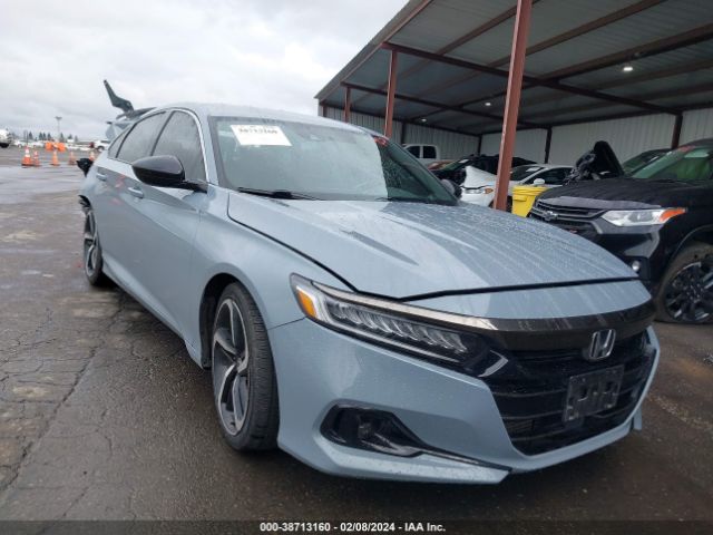 HONDA ACCORD 2021 1hgcv1f31ma058741