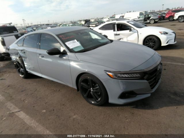 HONDA ACCORD SEDAN 2021 1hgcv1f31ma066340