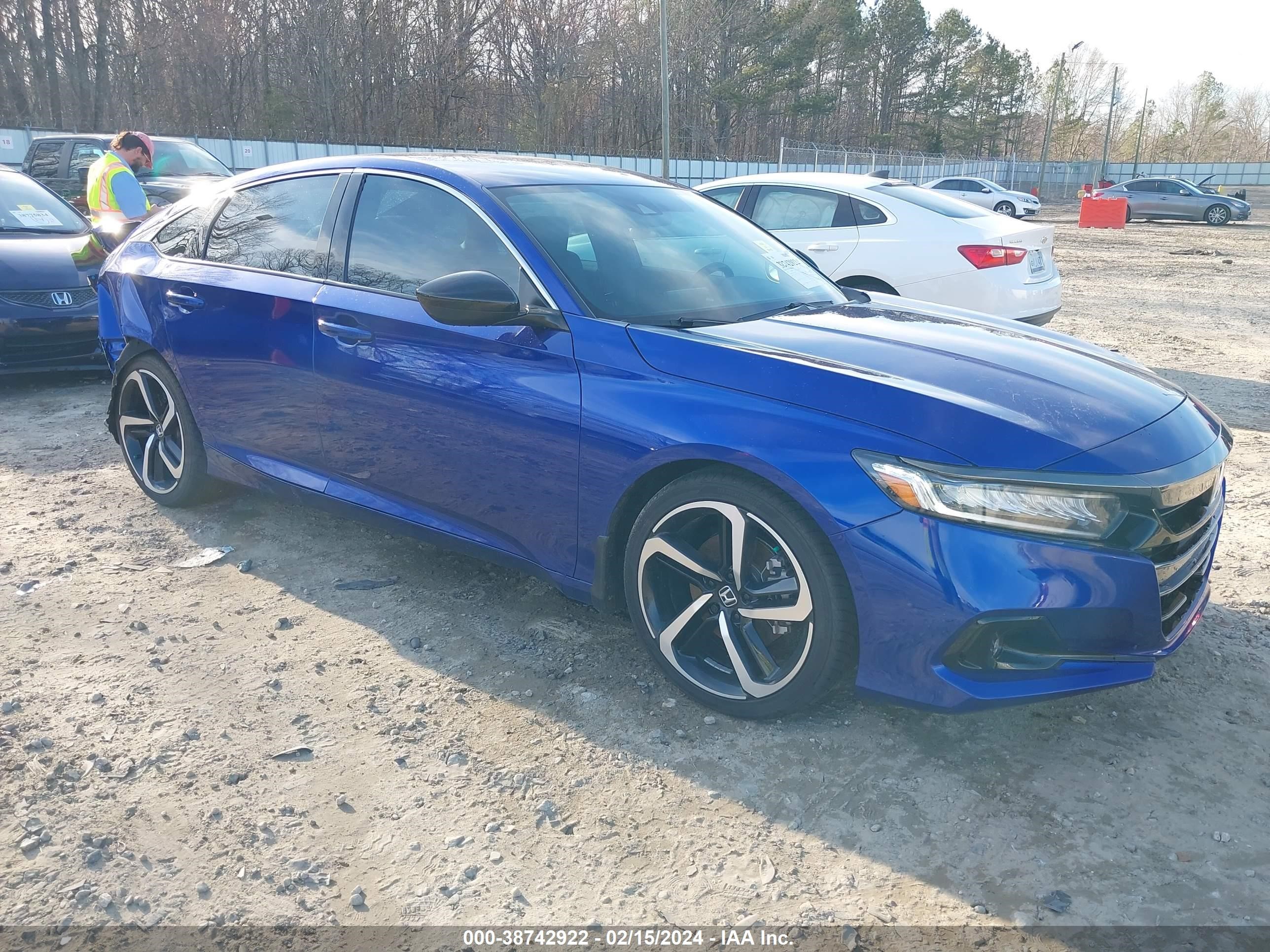 HONDA ACCORD 2021 1hgcv1f31ma070047