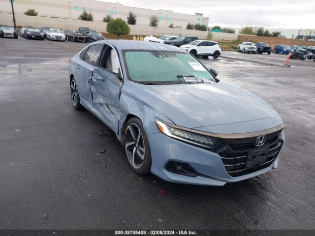 HONDA ACCORD 2021 1hgcv1f31ma083820