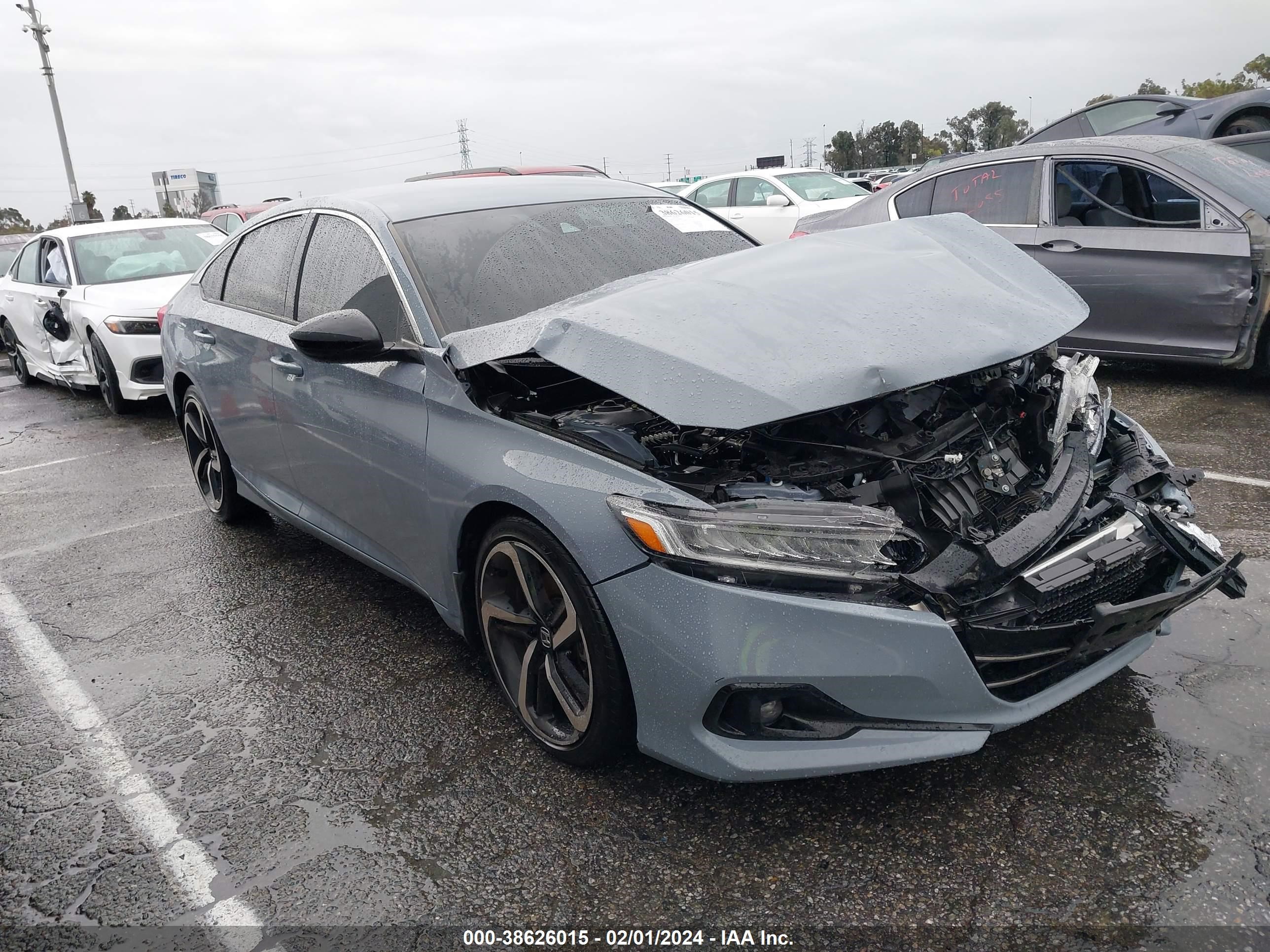 HONDA ACCORD 2021 1hgcv1f31ma098043