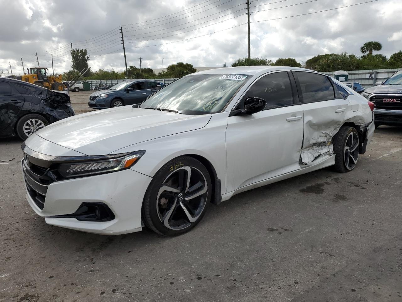 HONDA ACCORD 2021 1hgcv1f31ma105508