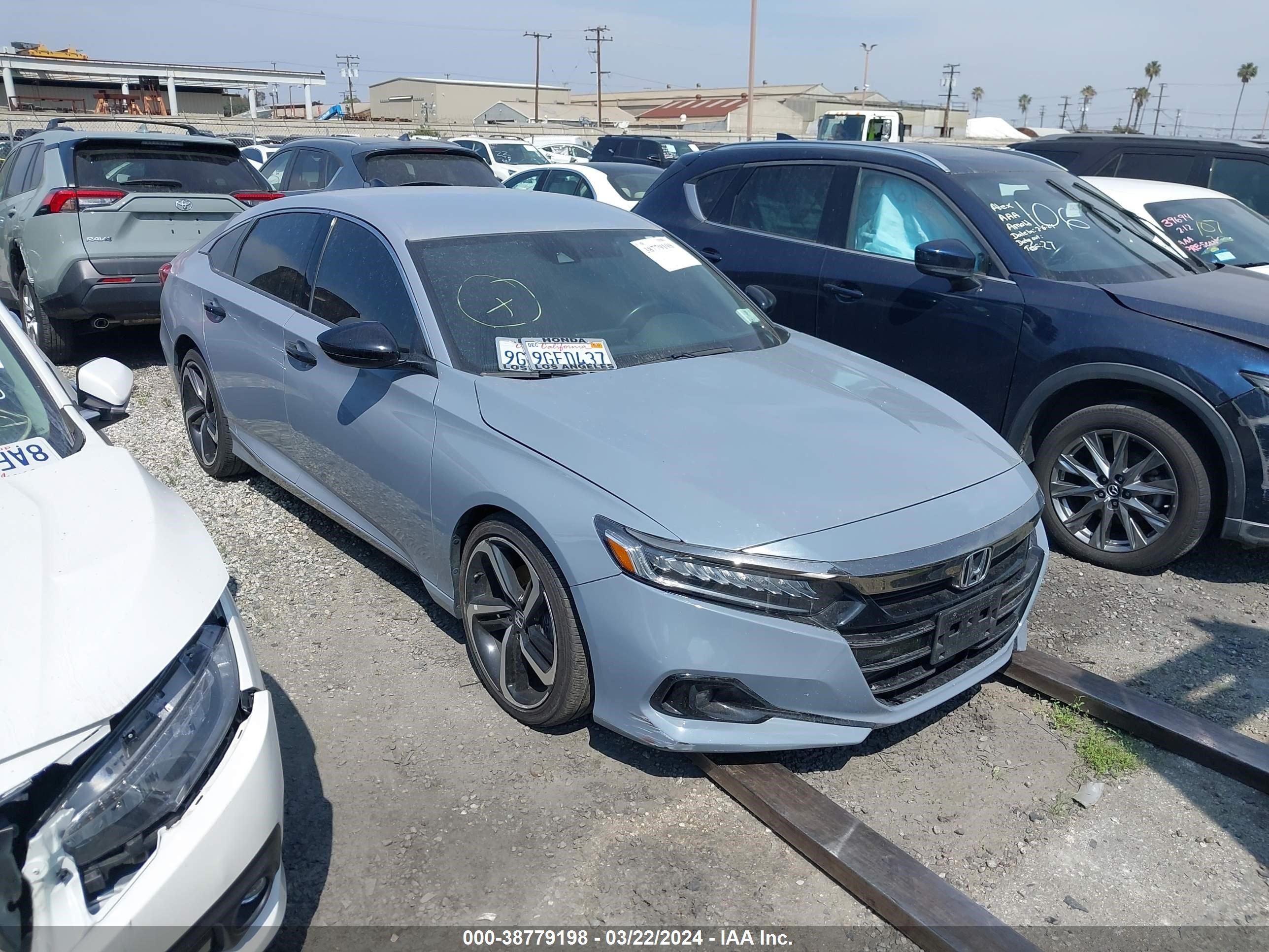 HONDA ACCORD 2022 1hgcv1f31na006009