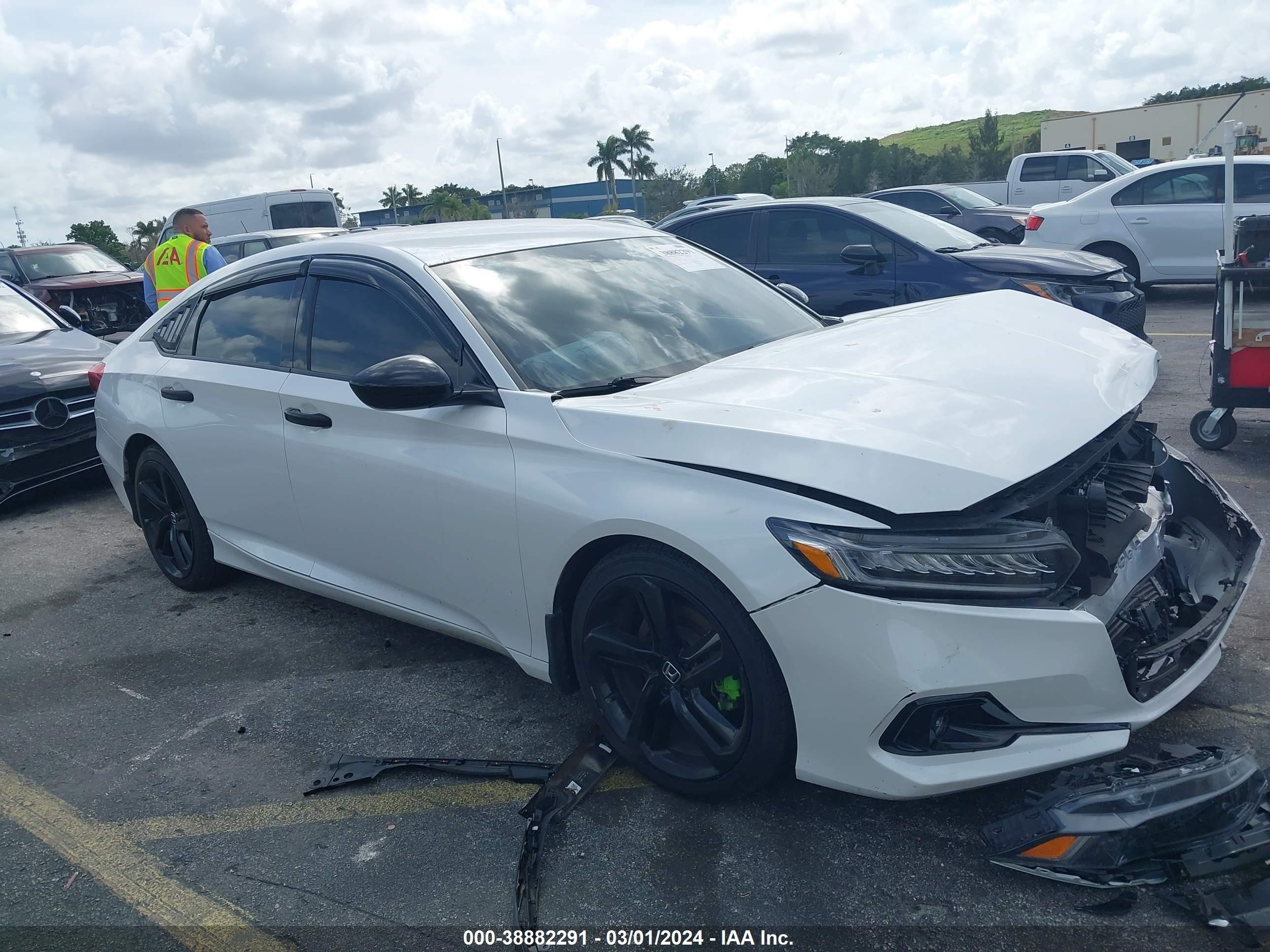 HONDA ACCORD 2022 1hgcv1f31na007967