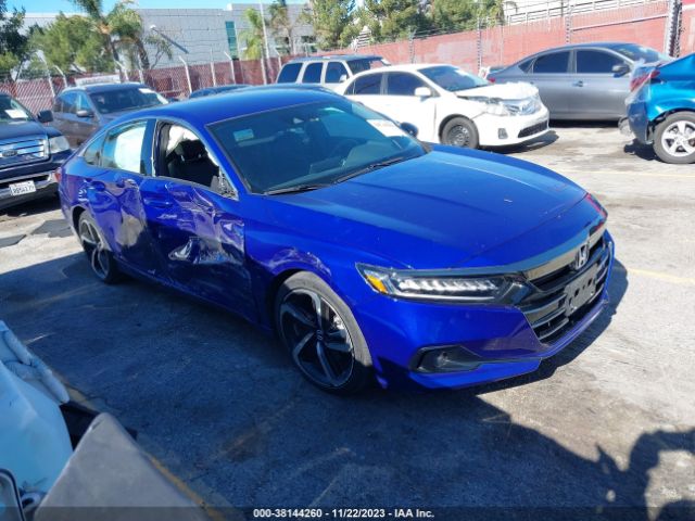 HONDA ACCORD 2022 1hgcv1f31na076495