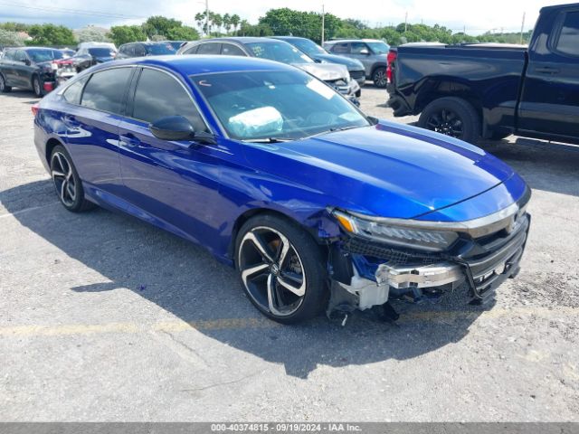 HONDA ACCORD 2022 1hgcv1f31na090073