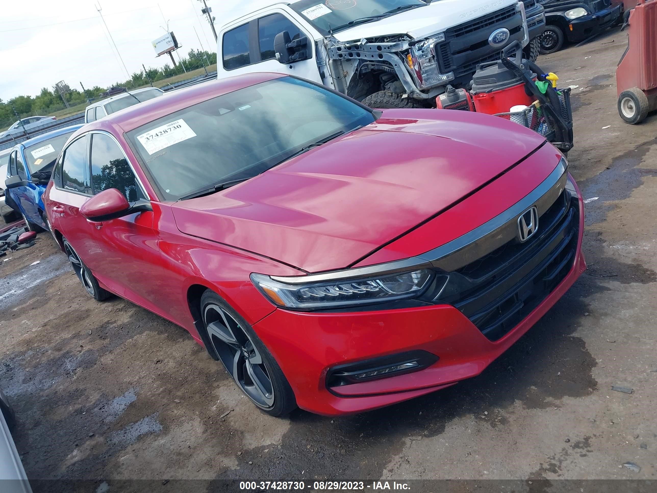 HONDA ACCORD 2018 1hgcv1f32ja154504