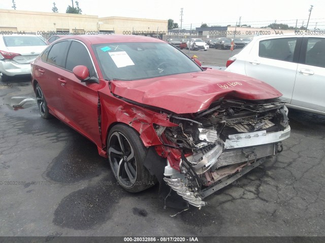 HONDA ACCORD SEDAN 2018 1hgcv1f32ja160674