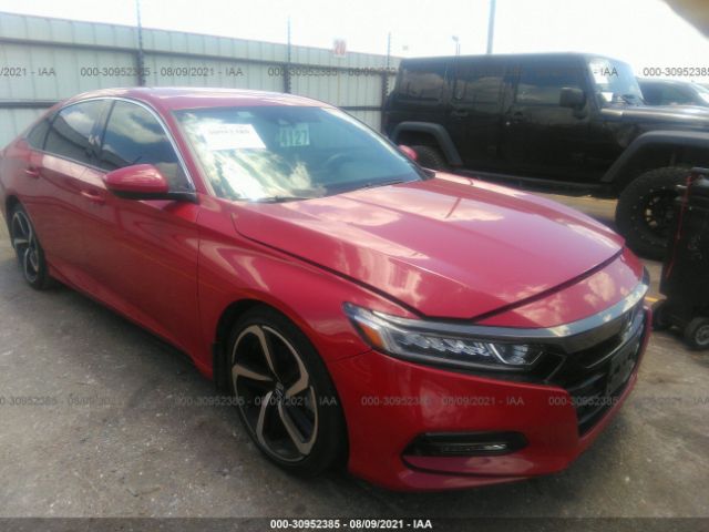 HONDA ACCORD SEDAN 2018 1hgcv1f32ja192816