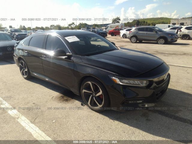 HONDA ACCORD SEDAN 2018 1hgcv1f32ja226656