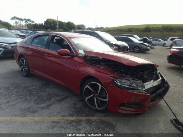 HONDA ACCORD SEDAN 2019 1hgcv1f32ka040424