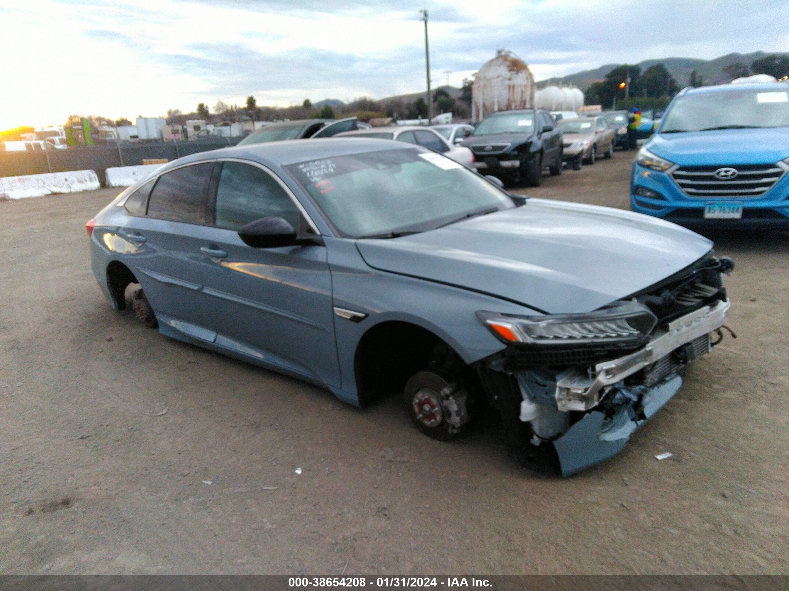 HONDA ACCORD 2021 1hgcv1f32ma006809