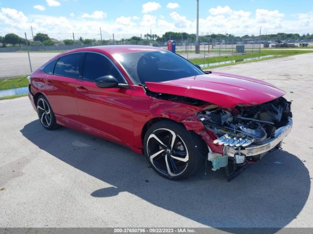 HONDA ACCORD 2021 1hgcv1f32ma017289