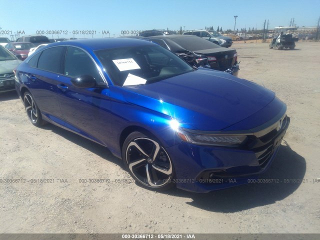 HONDA ACCORD SEDAN 2021 1hgcv1f32ma019513