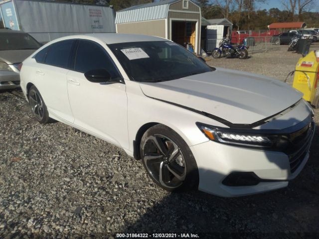 HONDA ACCORD SEDAN 2021 1hgcv1f32ma025196