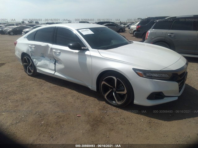 HONDA ACCORD SEDAN 2021 1hgcv1f32ma026395