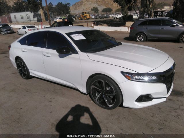 HONDA ACCORD SEDAN 2021 1hgcv1f32ma028213