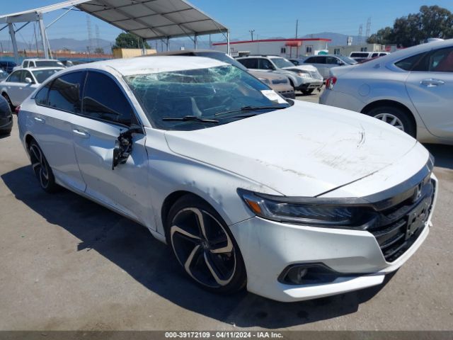 HONDA ACCORD 2021 1hgcv1f32ma046937