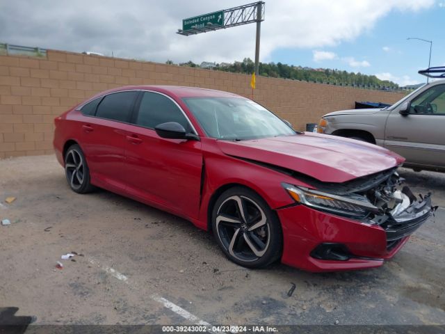 HONDA ACCORD 2021 1hgcv1f32ma077959