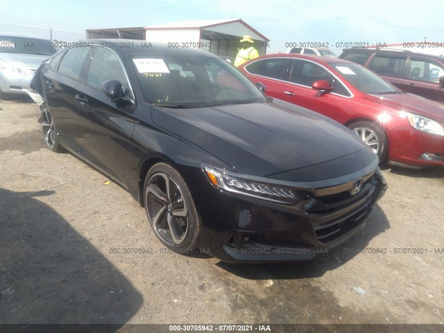 HONDA ACCORD SEDAN 2021 1hgcv1f32ma079596