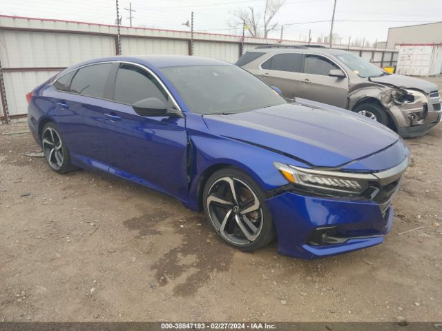 HONDA ACCORD 2021 1hgcv1f32ma087469