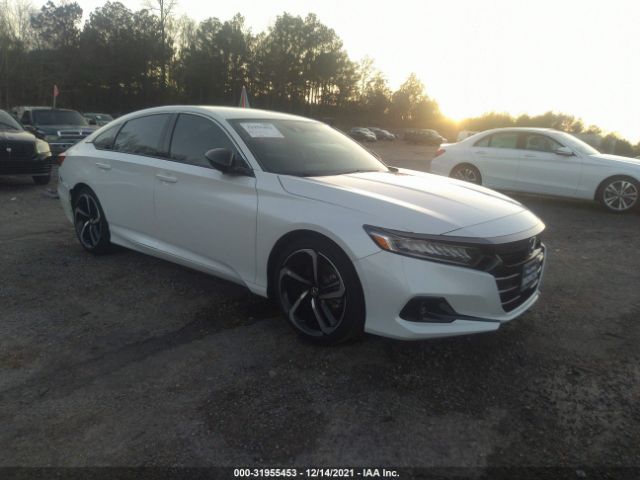 HONDA ACCORD SEDAN 2021 1hgcv1f32ma088962