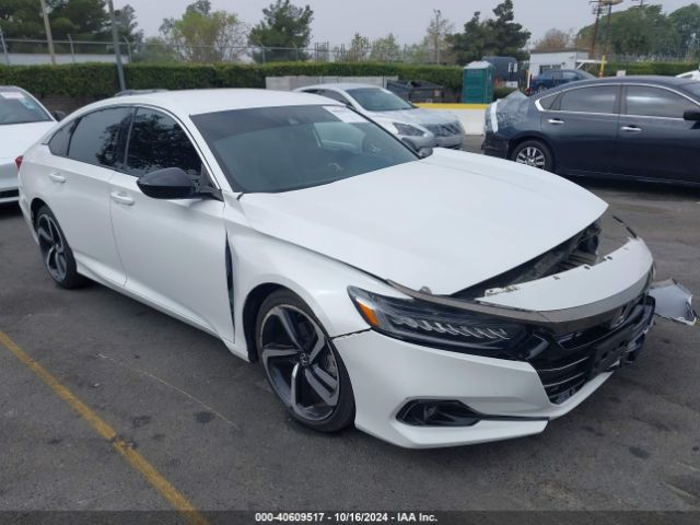 HONDA ACCORD 2021 1hgcv1f32ma095930