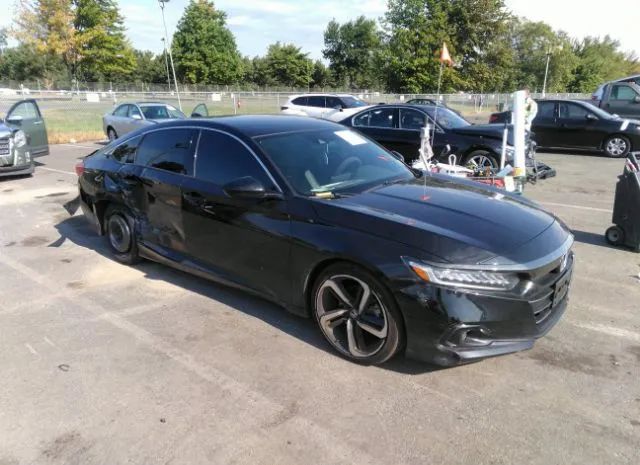 HONDA ACCORD SEDAN 2021 1hgcv1f32ma101645