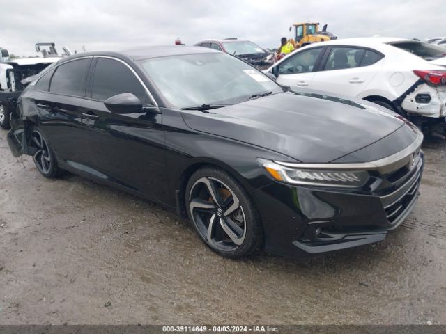 HONDA ACCORD 2021 1hgcv1f32ma110488