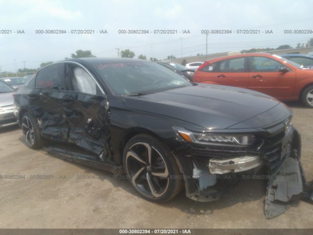 HONDA ACCORD SEDAN 2018 1hgcv1f33ja081384