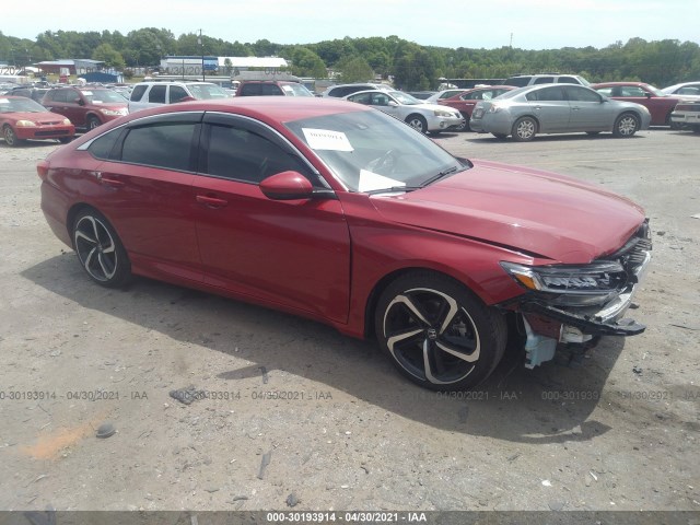 HONDA ACCORD SEDAN 2018 1hgcv1f33ja131443