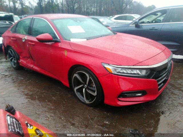 HONDA ACCORD SEDAN 2018 1hgcv1f33ja160585