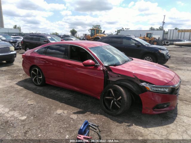 HONDA ACCORD SEDAN 2018 1hgcv1f33ja190234